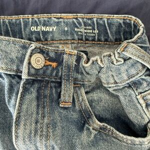 Old Navy Classic Blue Wide Leg Jeans